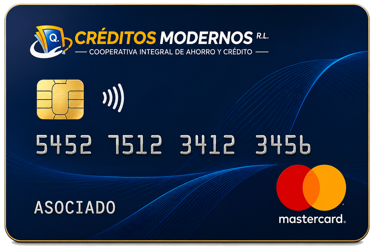 Tarjeta digital Créditos Modernos